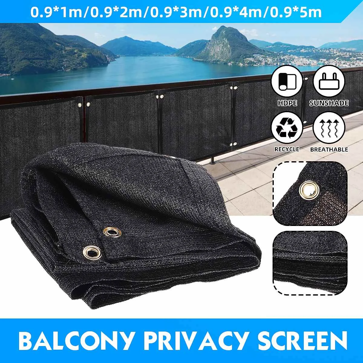 Экран конфиденциальности для балкона садовый чехол забора балкон сетка витрина