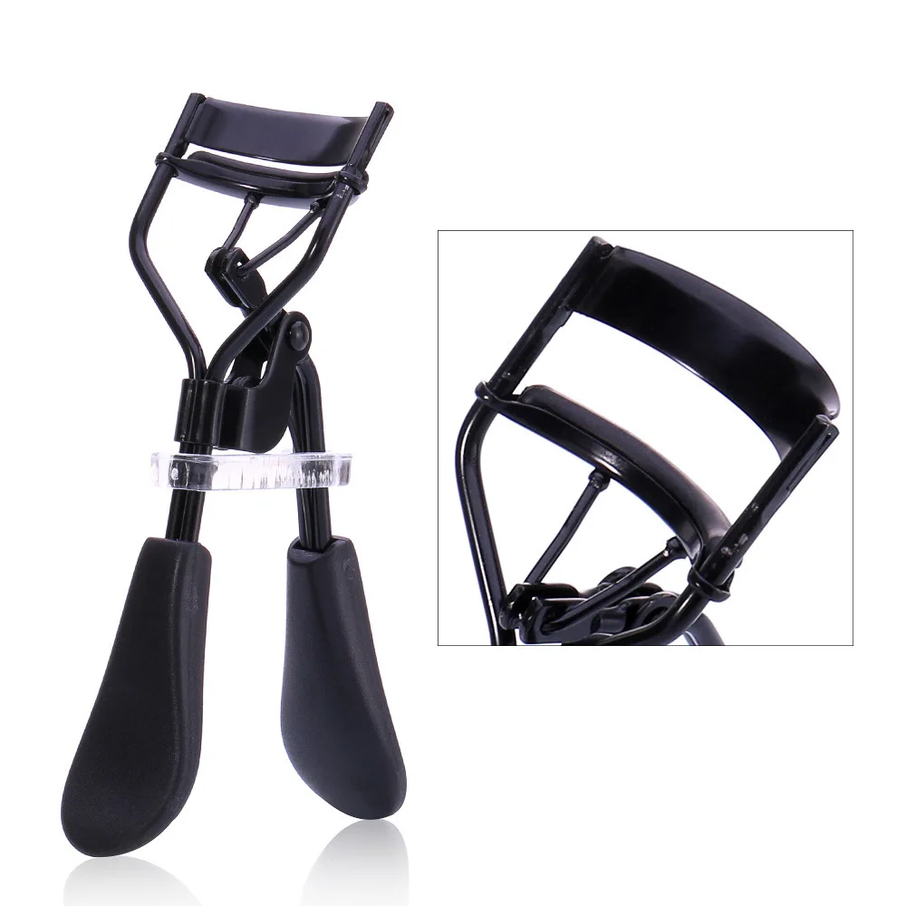 

Eyelash curler Protable eyelash curler tweezers curved handle don't hurt eyelashes long-lasting curling eye makeup cosmetic tool