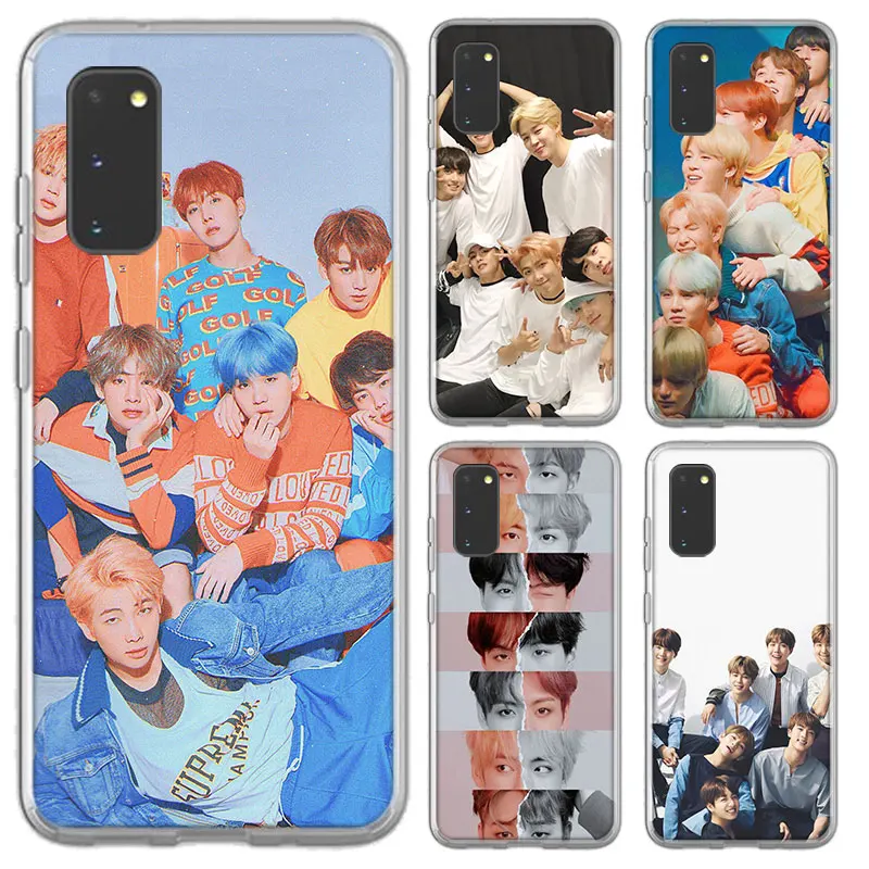 

Boy group idol YEONJUN Case For Samsung Galaxy S30 S21 S20 Ultra 5G S10E S10 S9 S8 Plus + Soft TPU Transparent Cover Coque