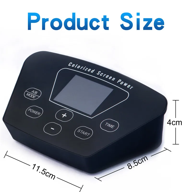 Professional Permanent Makeup Tattoo Power  Double Digital LCD For Tattoo Pen Machine Rotary Gun For Eyebrow Eyeliner Lip