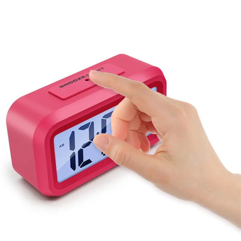 Цифровой будильник со светодиодным дисплеем и функцией повтора Электронная