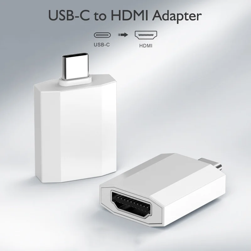 Конвертер H3 адаптер типа C-HDMI 4K HD подходит для мобильный телефон ТВ-дисплей разъем