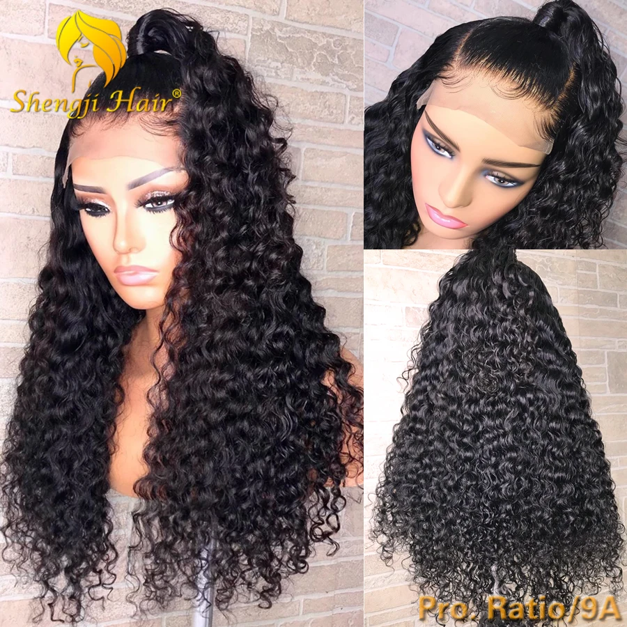 Бразильские парики из человеческих волос на сетке спереди для черных женщин 13x6