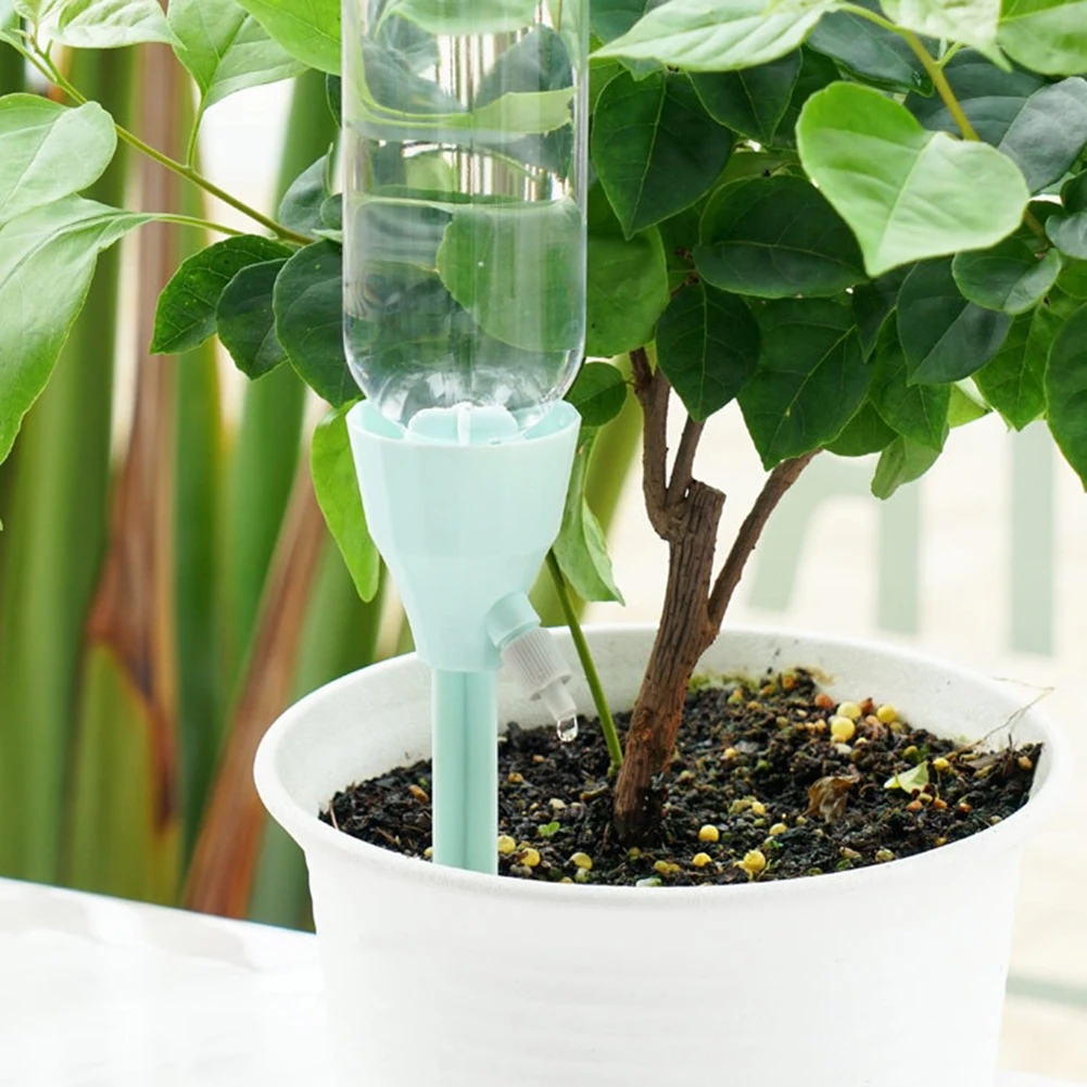 

3pcs Self Watering Spike Device Household Waterers Garden Flower Green Plant Greenhouse Adjustable Automatic Dripper Irrigation