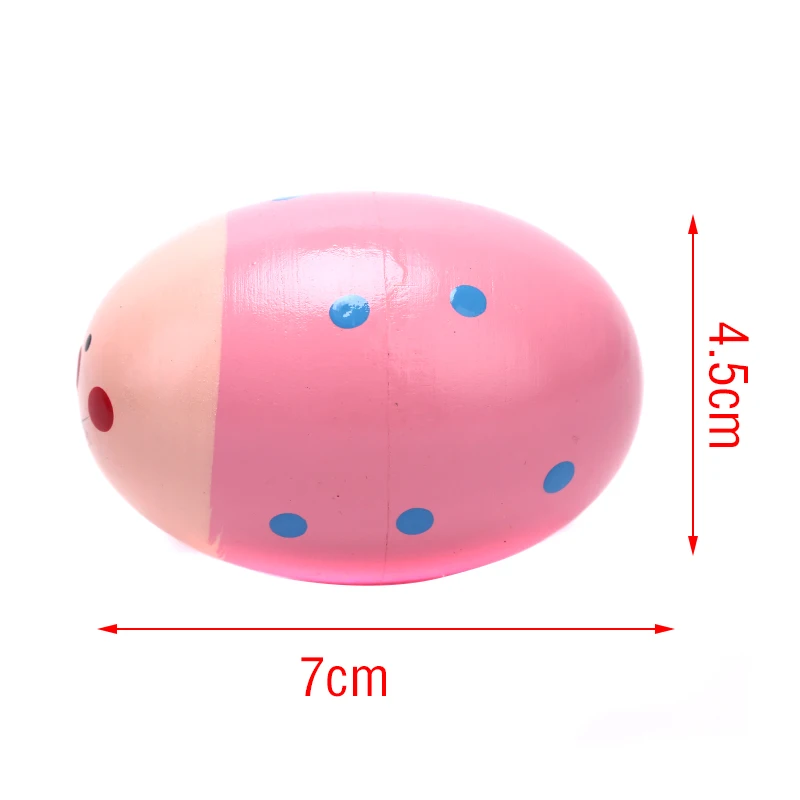 Kids 2019 Wooden Baby Music Toys Children Random Colors Wooden Sand Eggs Instruments Percussion sands Musical Toys