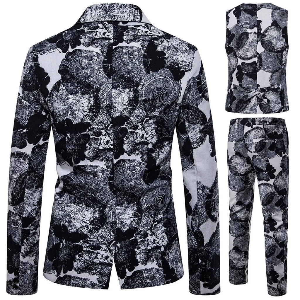 Мужской костюм из 3 предметов тонкие винтажные деловые костюмы для мужчин