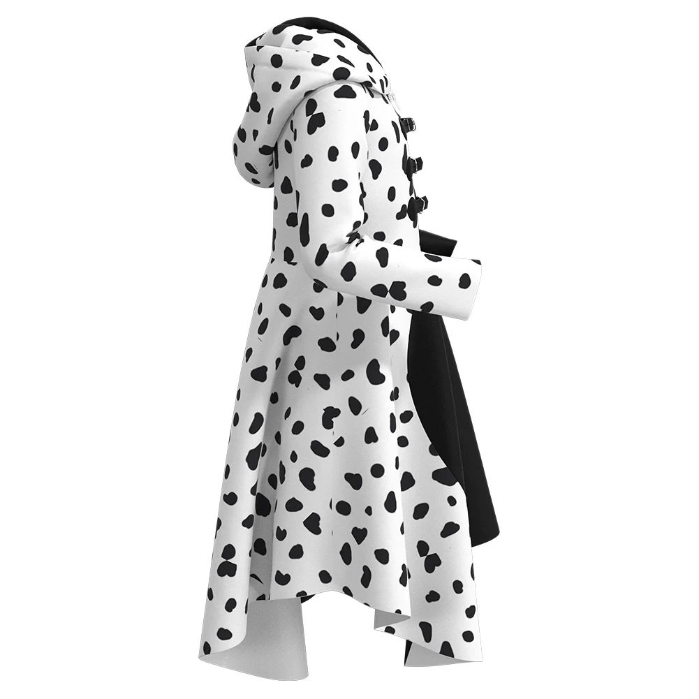 Косплей-костюм Cruella De Vil наряды платье для девочек |