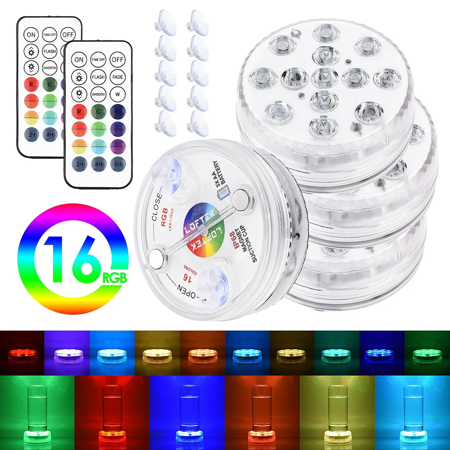 Новый светильник для бассейна piscine с пультом дистанционного управления RGB