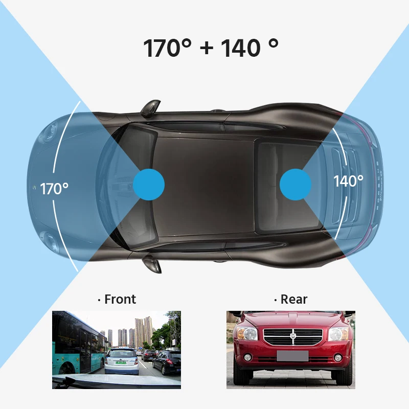 E ACE Автомобильный видеорегистратор FHD 1080P Зеркало заднего вида g сенсором DashCam