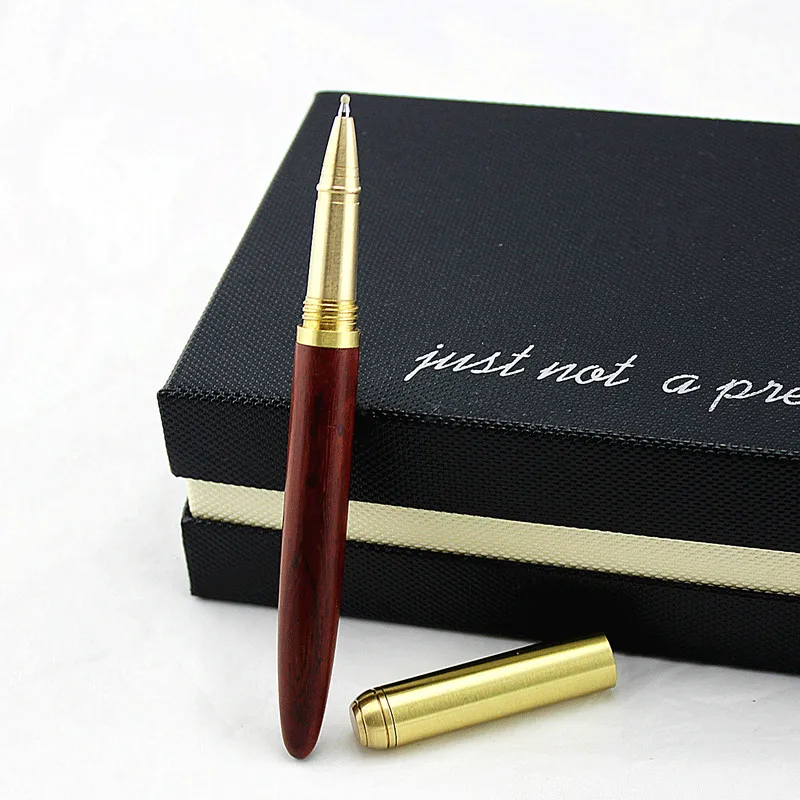 Роскошная металлическая + деревянная шариковая ручка для офиса|pen with|pen penpen gold |
