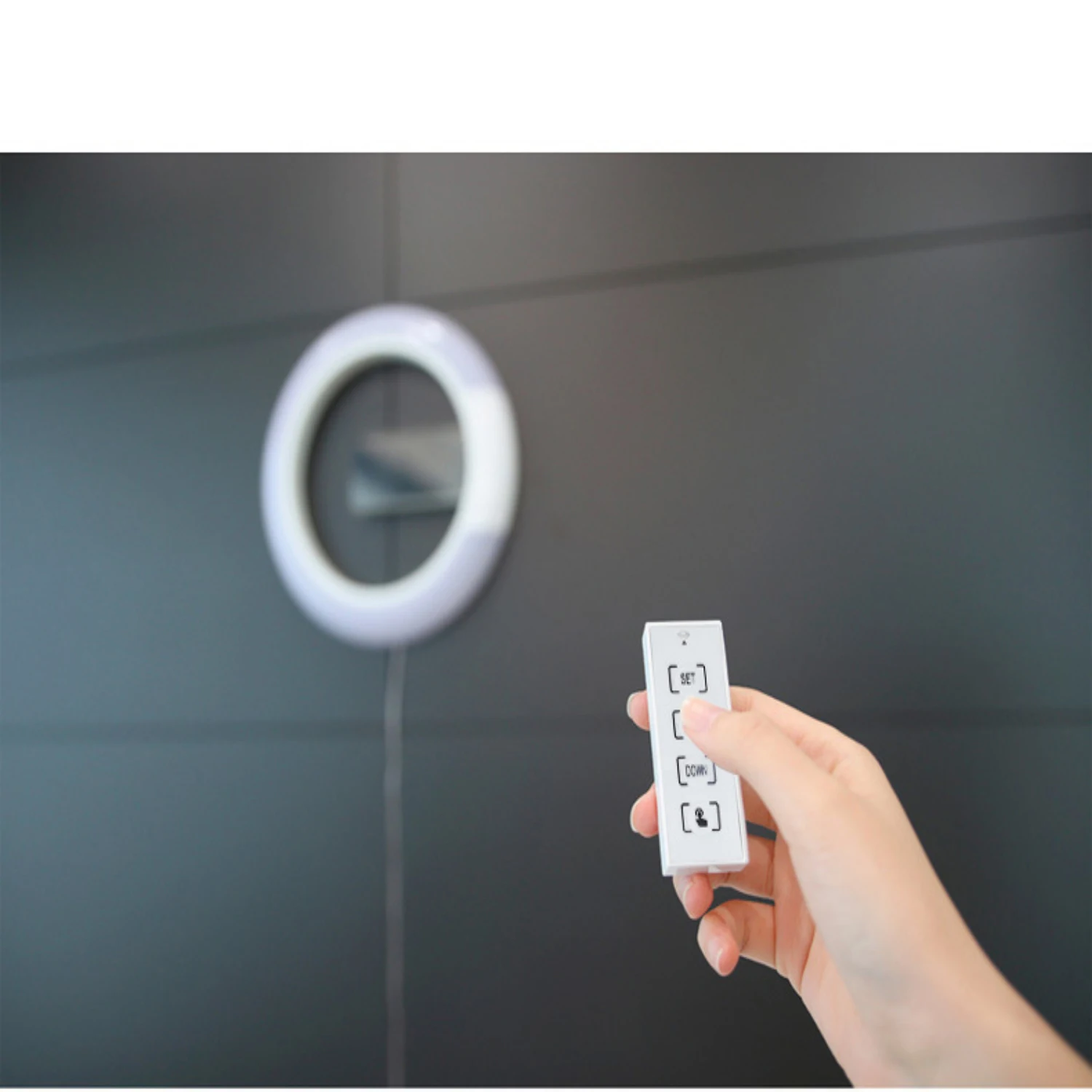 3D светодиодный цифровые настенные часы будильник Зеркало полые настольные 7