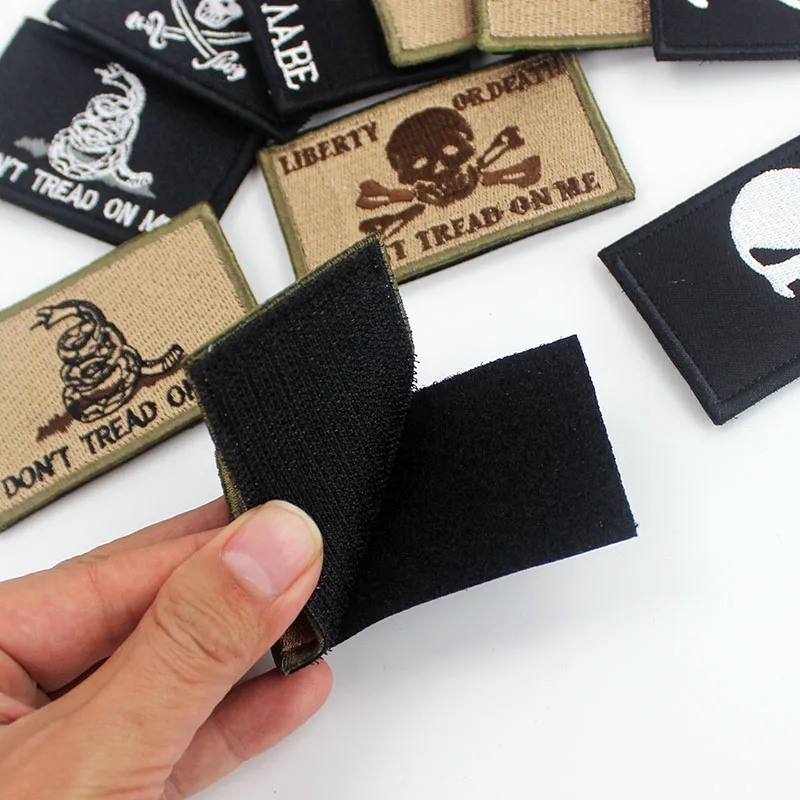 10 шт. смешанный лот армии патчи значки на застежке липучке эмблема череп наклейки