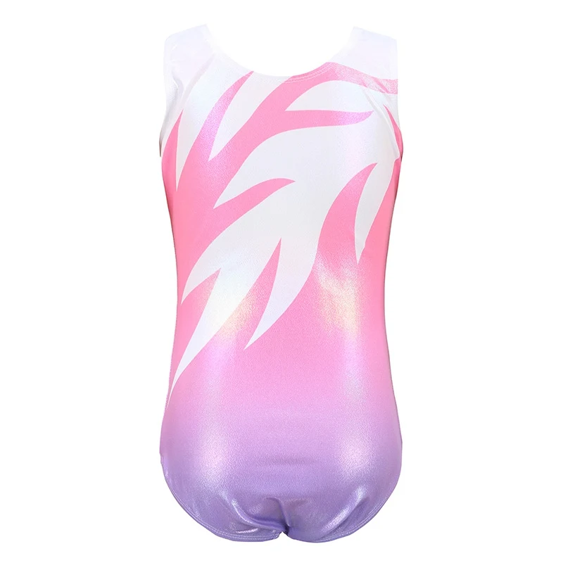 Гимнастический купальник для девочек балерина балетный выступлений детский