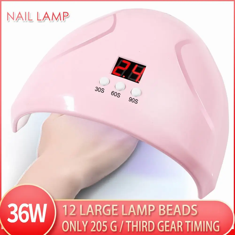 36 Вт интеллектуальные лампы для ногтей светодиодный/УФ гель Фототерапия
