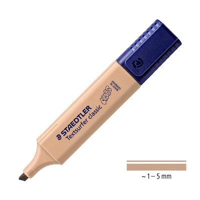 450 shanhu orange 1 шт. STAEDTLER маркер косой маркер ручка дети граффити пуля журнал маркер ручка для заметок канцелярские принадлежности для студентов - Цвет: 450 shanhu orange