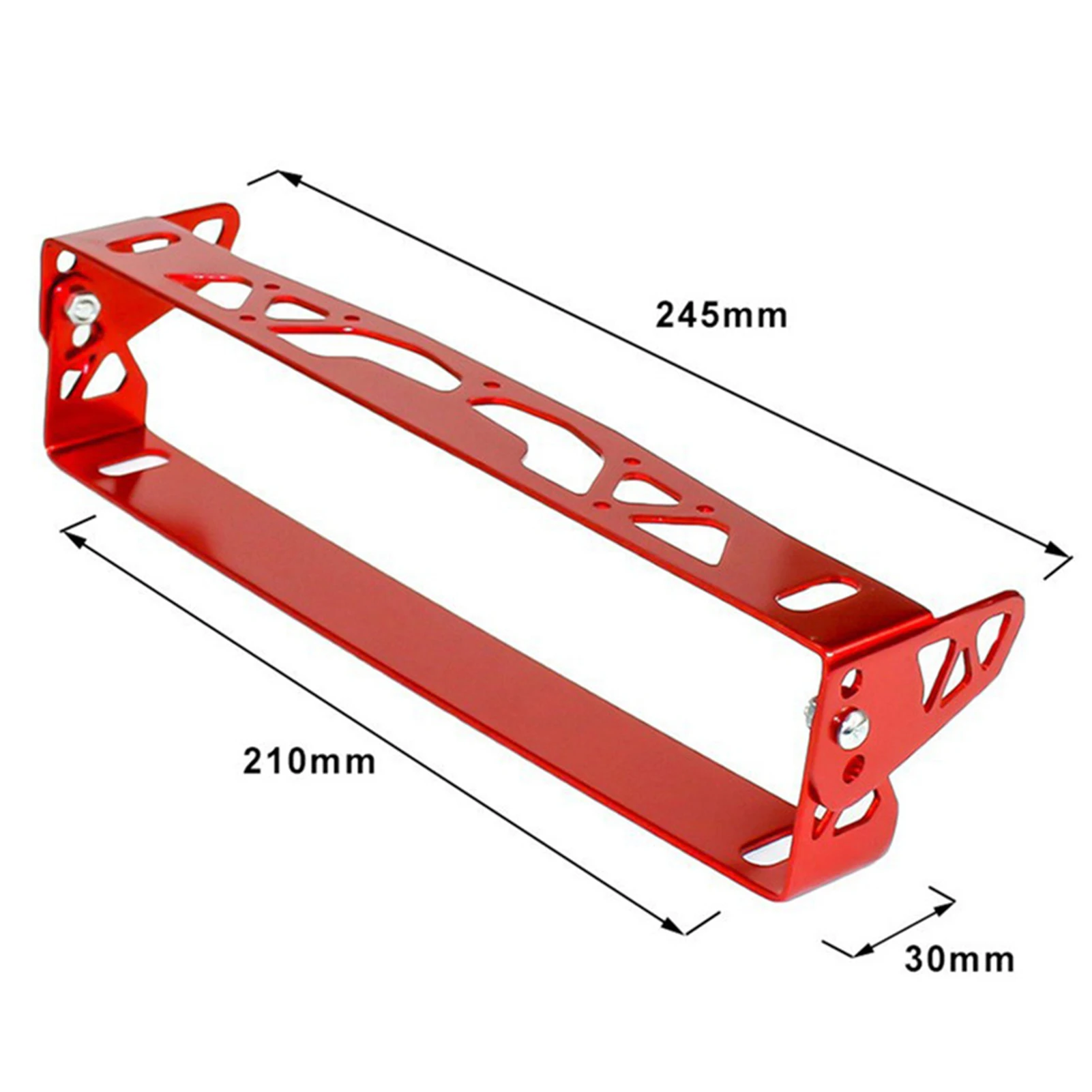 

Universal Adjustable Hollow-Carved License Plate Bracket Auto Modification Decoration License Plate Bracket