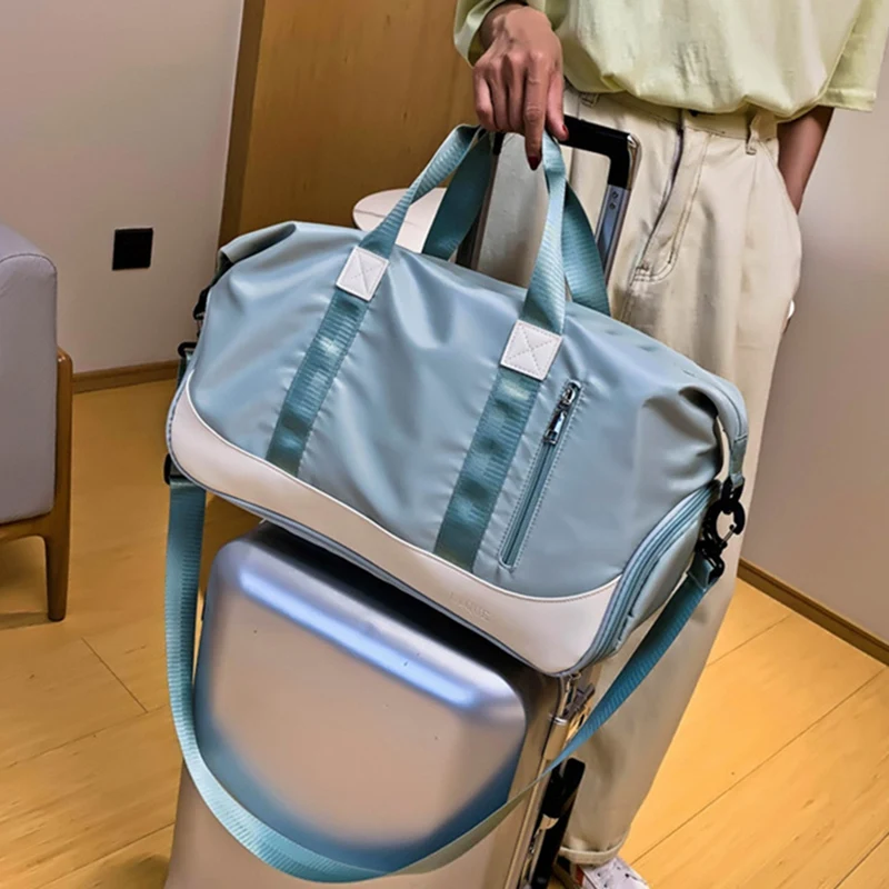 Сумка на плечо для мужчин и женщин сухая влажная спортивная сумка тренировок в