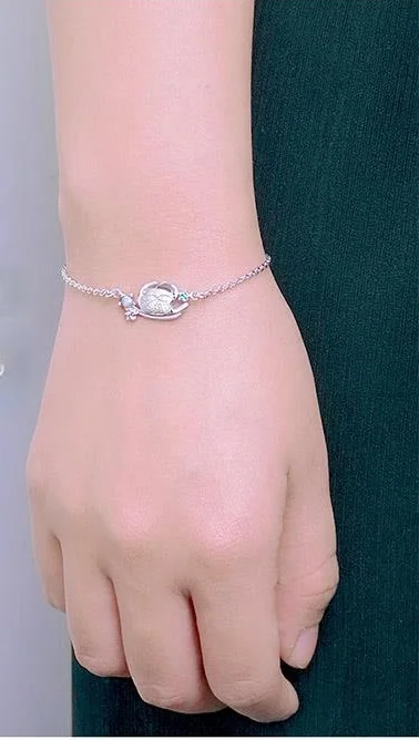 

Gemini Meteor Wishing Bracelet Silver Gift for Her