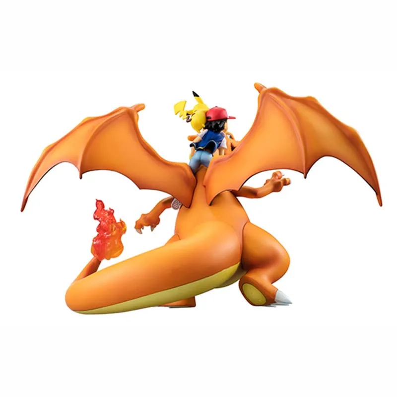 Фигурка аниме Takara Tomy Эш Кетчум Пикачу лизардон модель игрушки фигурка покемона