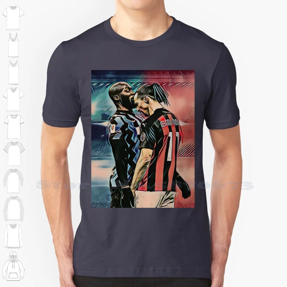 

Red Black - Blue Black Summer Funny T Shirt For Men Women Milanisti Milanista Milan Milan Club Football Italia Interisti
