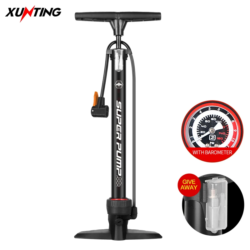 Велосипедный насос Xunting отличный ручной воздушный накачивание шин Аксессуары