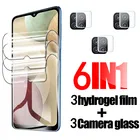 Гидрогелевая пленка 6 в 1 для Samsung Galaxy A12, чехол 6,5 дюйма для Samsung A12, A 12, 12a, Защитное стекло для Samsung Galaxi A12, чехол для телефона