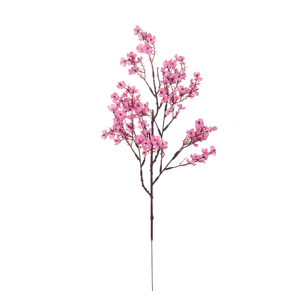 

Gypsophila Artificial Flowers Branch High Quality Cherry Fake Plants Bouquet Living Room Vase for Home Wedding Decoration Autumn