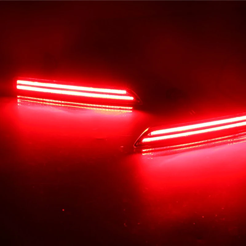 

Auto Rear Reflector LED Taillight Turn Signal Light Rear Bumper Light Brake Lamp for Nissan Murano 2015 2016 Car Styling