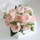 QIFU 10 шт. 8 см пены розы Искусственные цветы маленькая Роза Свадебные фальшивые цветы фестиваль принадлежности, домашний декор свадебный букет