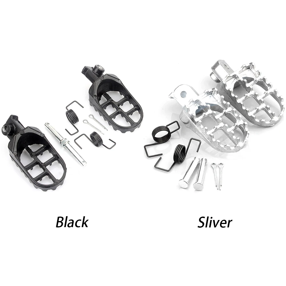 

Replacement Parts Accessories Motorcycle Dirt Bike High Strength Foot Pegs Pedals Nontoxic Solid Structure Firm For Yamaha PW80