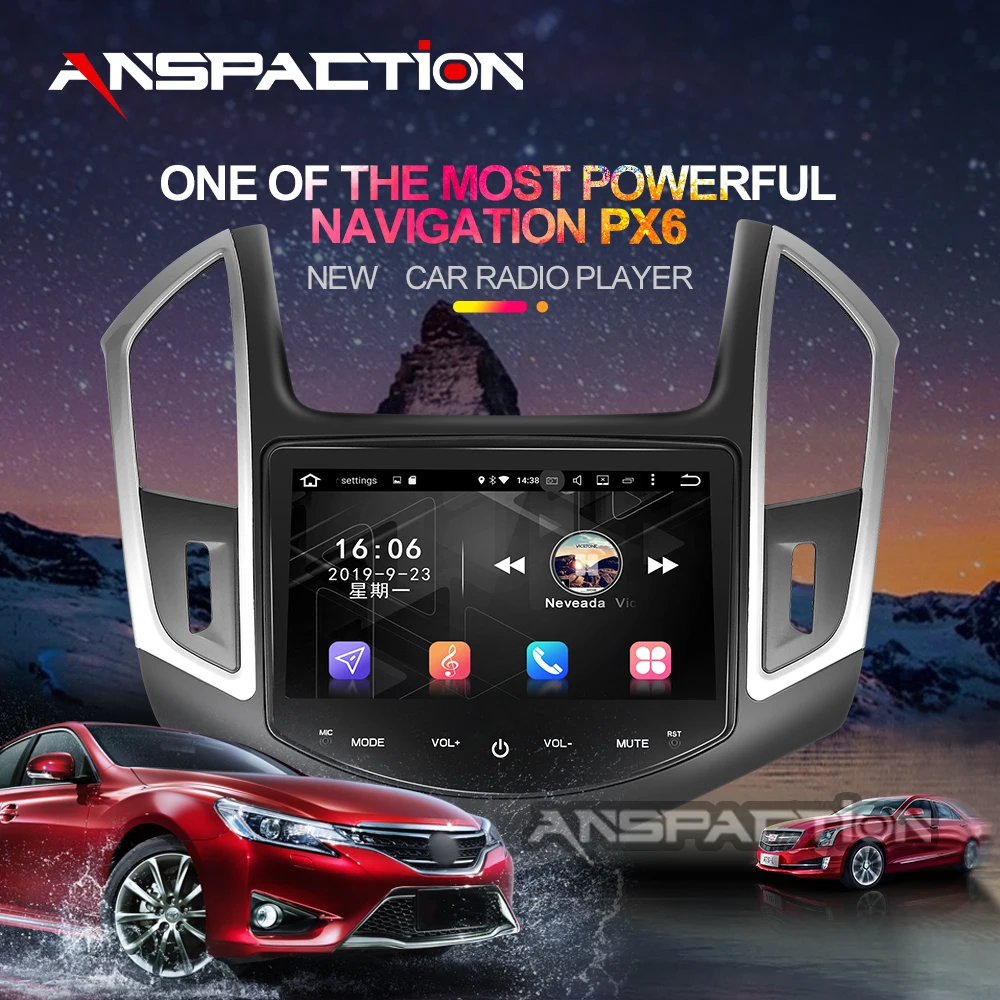 8 &quotips Android 9 0 автомобильный DVD для Cruze 2013 2014 2015 Авто Радио FM PC стерео gps Навигация