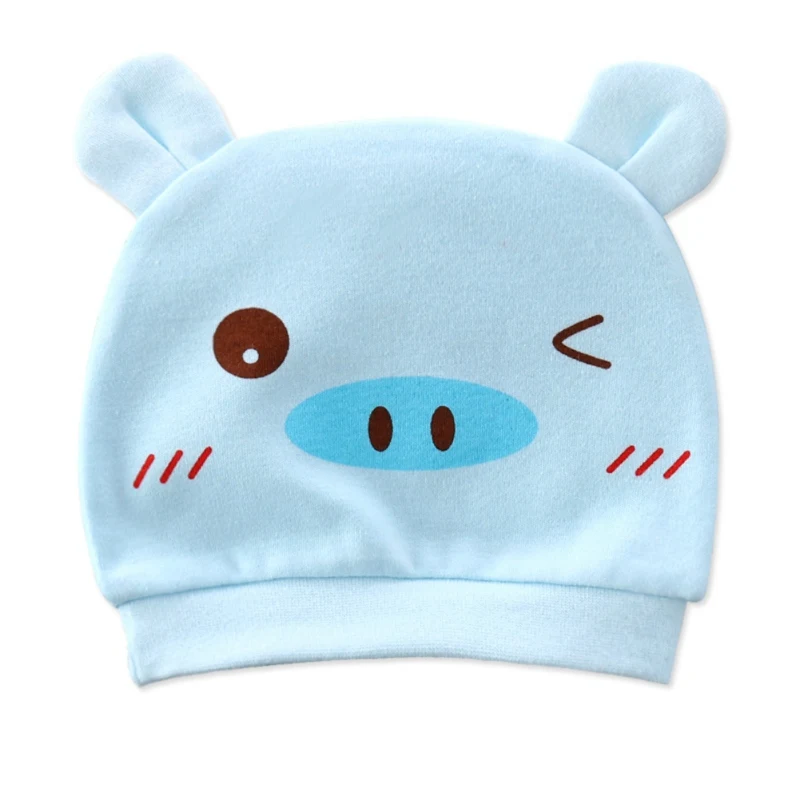 Модная детская мягкая мультяшная шапка для новорожденных в стиле унисекс |