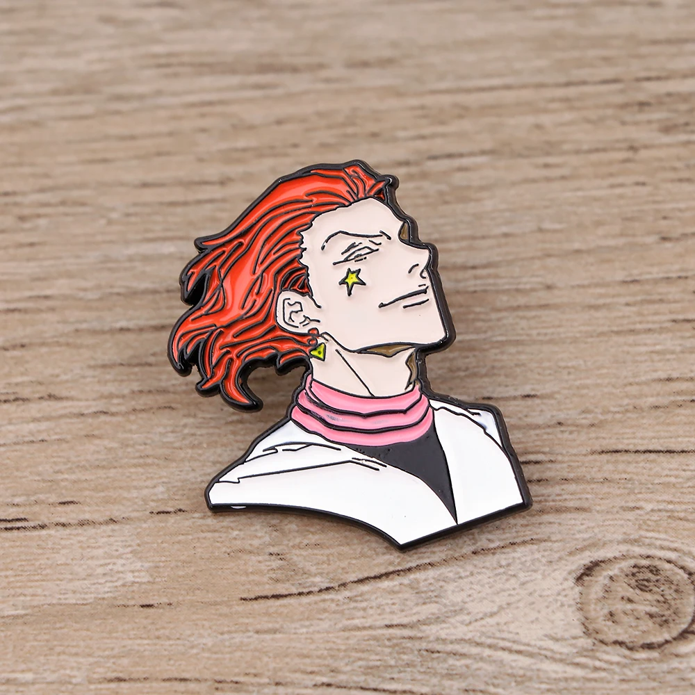 BG1097 эмалированная брошь в форме охотника из аниме металлическая для косплея