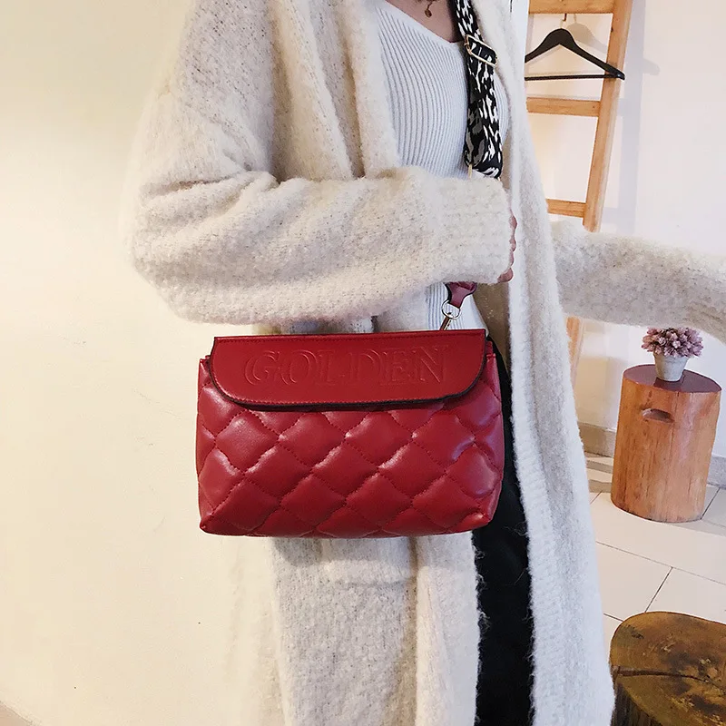 Модная ретро Женская сумка с принтом модная мессенджер ins Радужный широкий