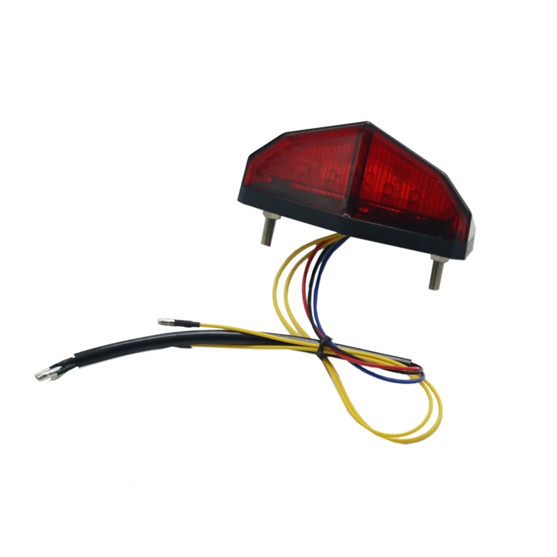 Задний фонарь MoFlyeer 12 В красный стоп-сигнал для мотоцикла |