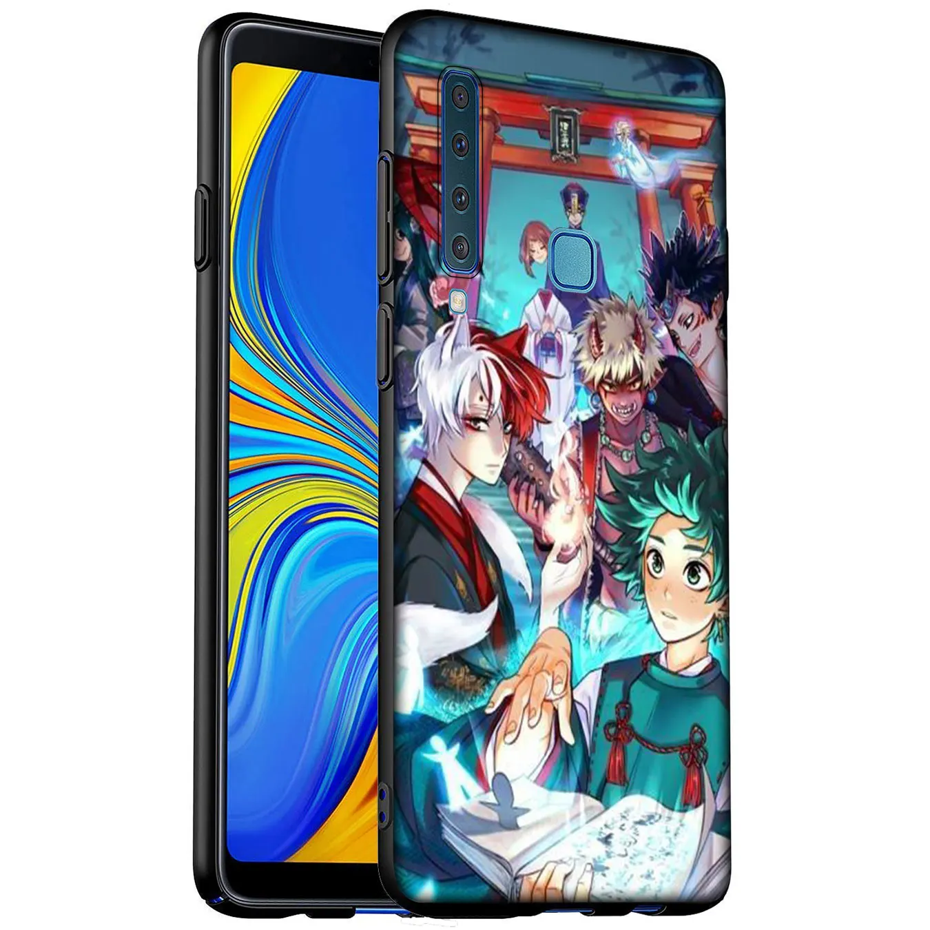 My Hero Academia Anime Academy Soft Silicone Phone Case for Samsung Galaxy A6 A7 A8 A9 2018 A3 A5 2016 2017 Note 9 8 10 Plus |