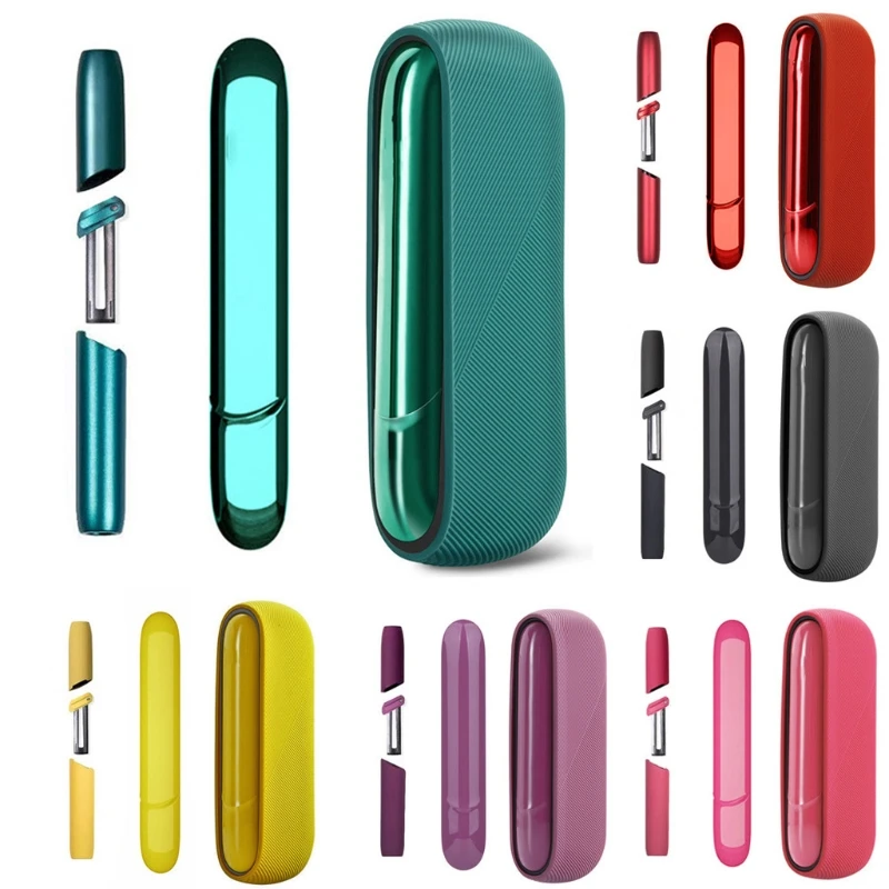 

3 in 1 Case For -IQOS 3.0 Full Protective Cover with Side Case with Shell Case