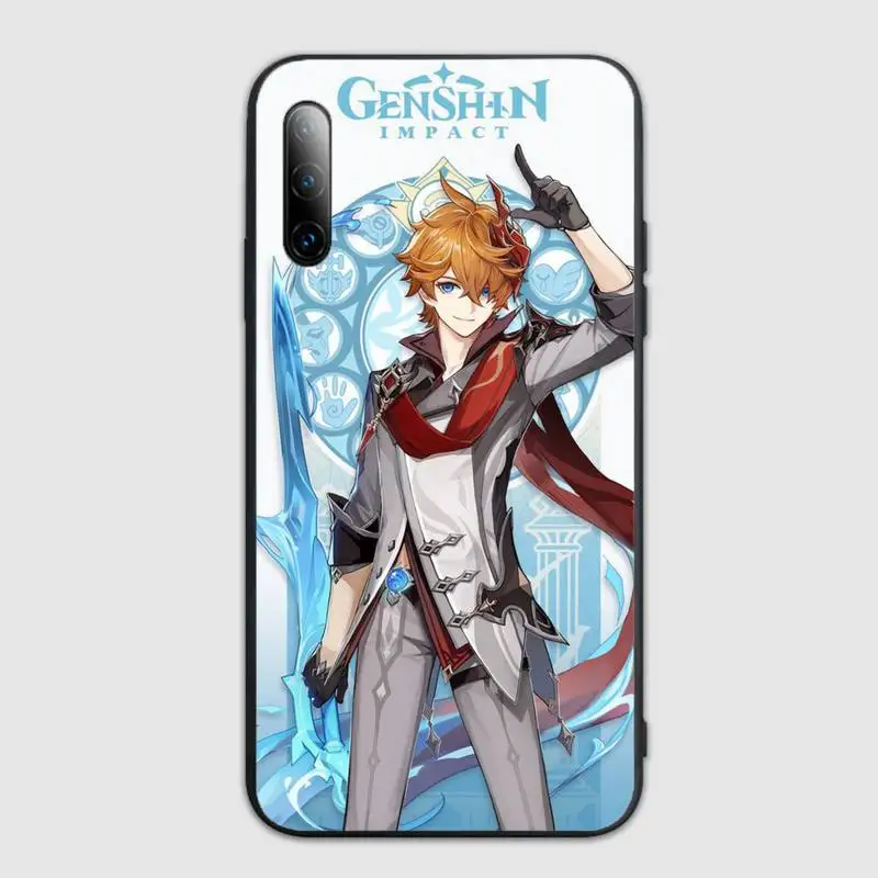 

Genshin Impact Anime Phone Case For Samsung S note S10E 6 7 8 9 10 20 plus edge lite Cover Fundas Coque