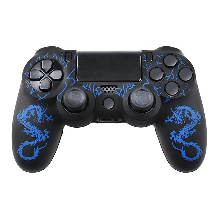 

Video Game Pattern Silicone Skin Case Cover Gel Sleeve Grip Rubber For Sony Playstation 4 PS4 Controller