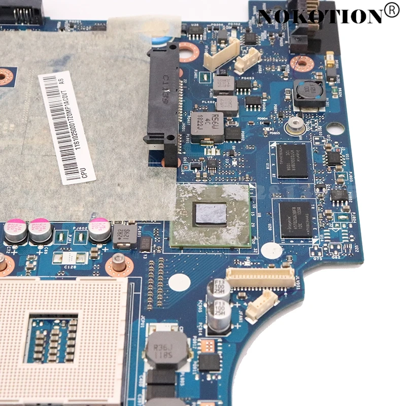 NOKOTION PIWG1 LA-6751P 11S10250000 для Lenovo IdeaPad G470 14-дюймовая Материнская плата ноутбука HM65 DDR3