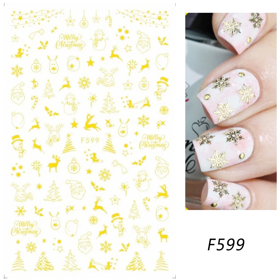 

Nail Art Stickers Abstract Image Girl Face 3D Sticker for Nails Decoration Manicure Mixed Personalities Sliders Foil Nail Decals