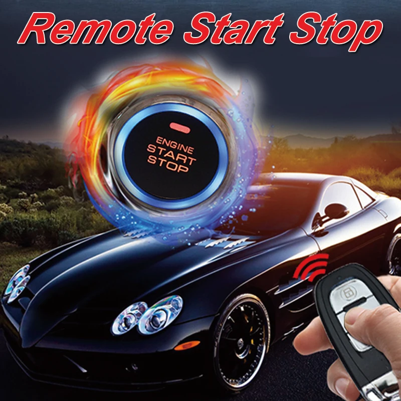 

Cardot Car Alarm Remote Finding Start Stop Engine Pke Lock Unlock