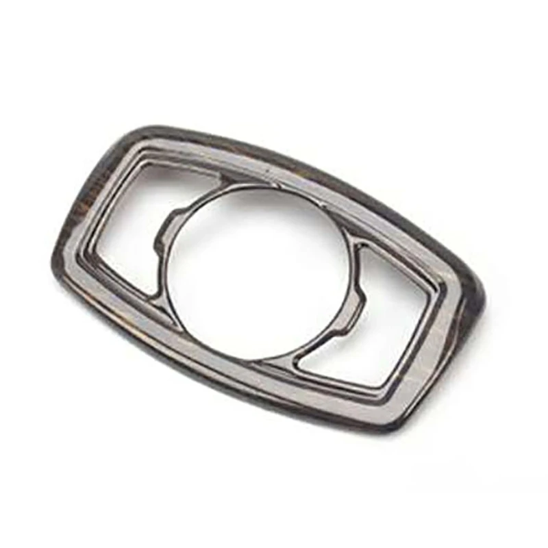 

For Ford Ranger Everest Endeavor 2015+ Car Headlight Switch Button Cover Trim Frame Decorator Accessories, Wood Grain