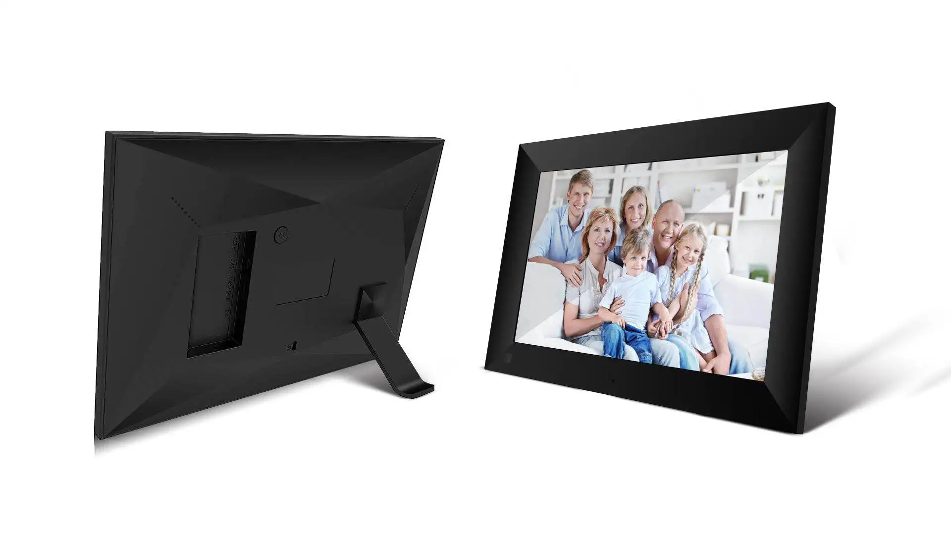 Popular cheap 10 inch WIIF touch screen cloud frame with frameo app support to send photo from mobile remotely images - 6