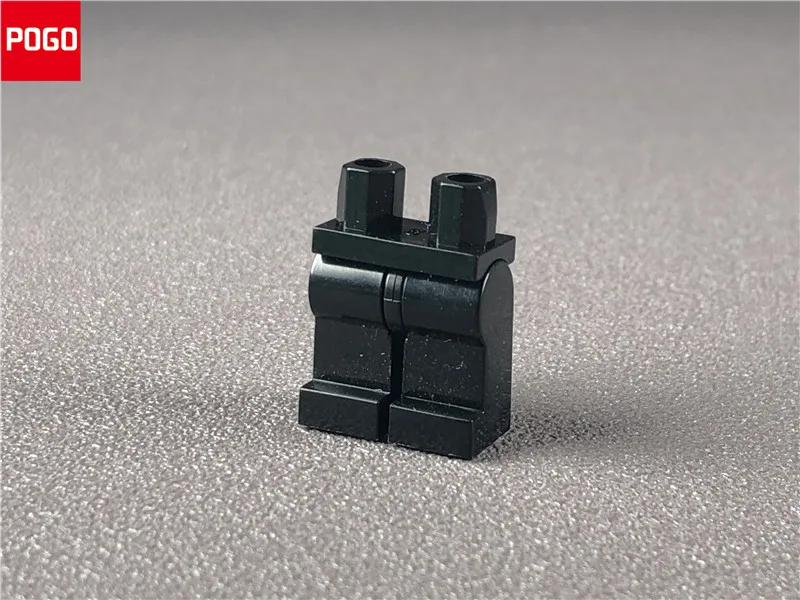 10 шт./лот кубики Moc hips модель фигурки Красочные Брюки DIY Развивающие строительные блоки мини куклы игрушки для детей Подарки - Цвет: black trousers