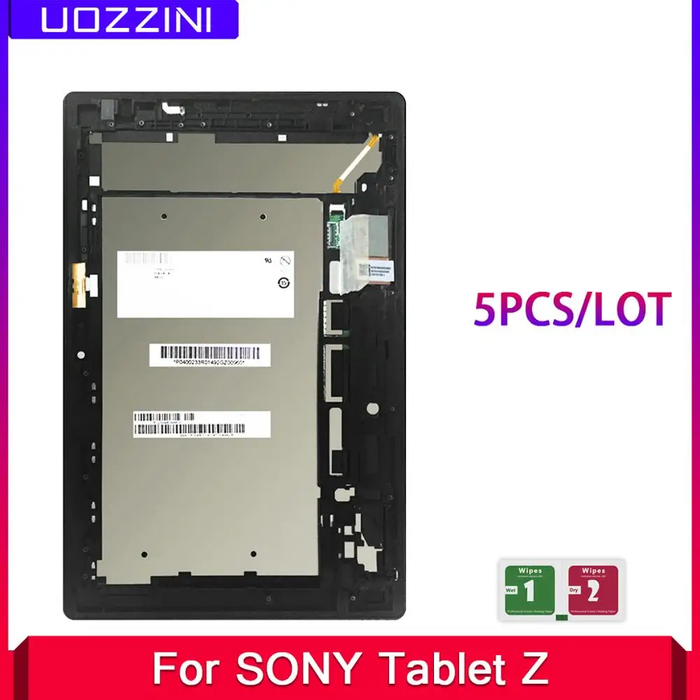 5 шт. ЖК дисплеев для Sony Xperia Tablet Z 10 1 SGP311 SGP312 SGP321 дисплей сенсорный экран панель