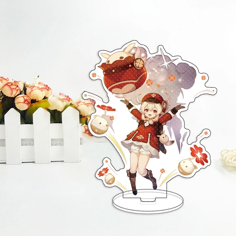 

Acrylic animation stand Genshin Impact cartoon desktop model decoration