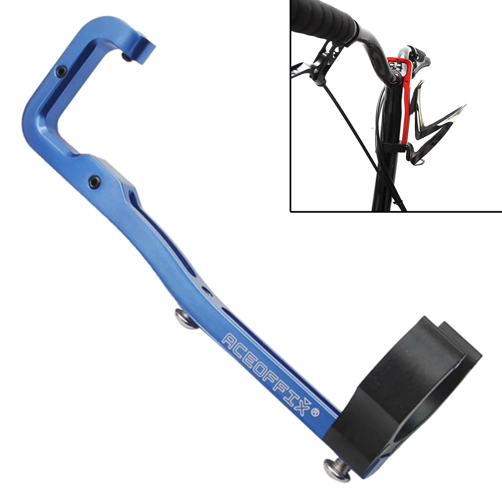 

Water Bottle Holder Mount Handlebar Adapter Aluminium Alloy Quick Release Folding Kids Bike