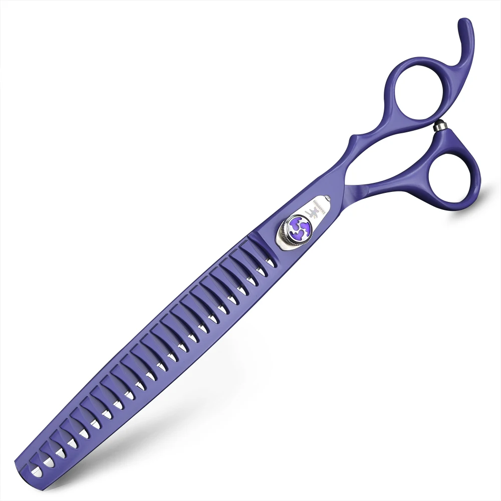 XUAN FENG Professional 8.0 Inch left hand Pet Scissors for Dog Grooming Shears Clipper Animals Hair Cutting | Красота и здоровье