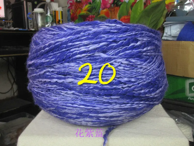 500 г/skein разноцветный шерстяной кашемировый Плотный трикотаж ручная вязка пряжа